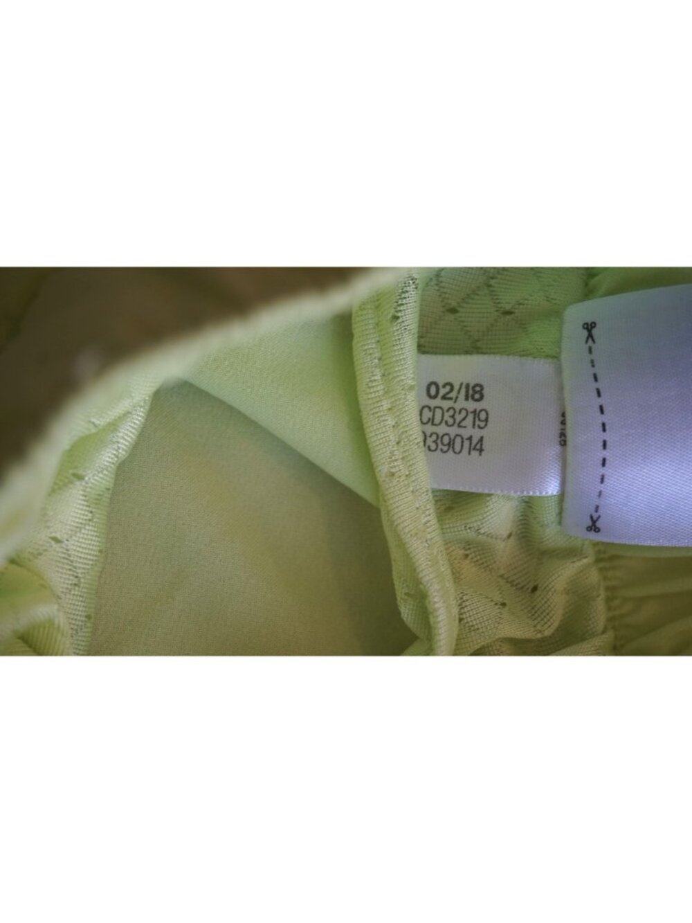 adidas Women's Aktiv Energy Running Climalite Shorts Lime Green - Size US XS/S - Picture 6 of 7